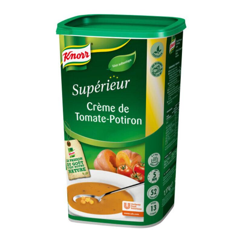 Knorr Professional tomaat-pompoen crèmesoep 1,17kg