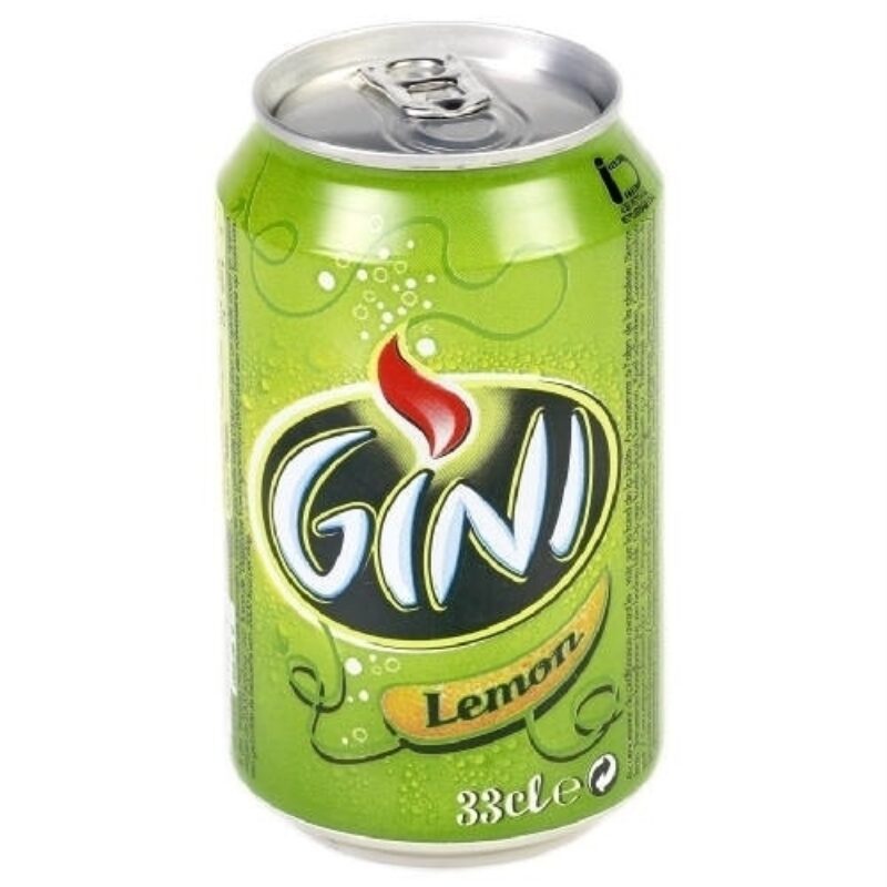 Gini lemon 24x33cl blik