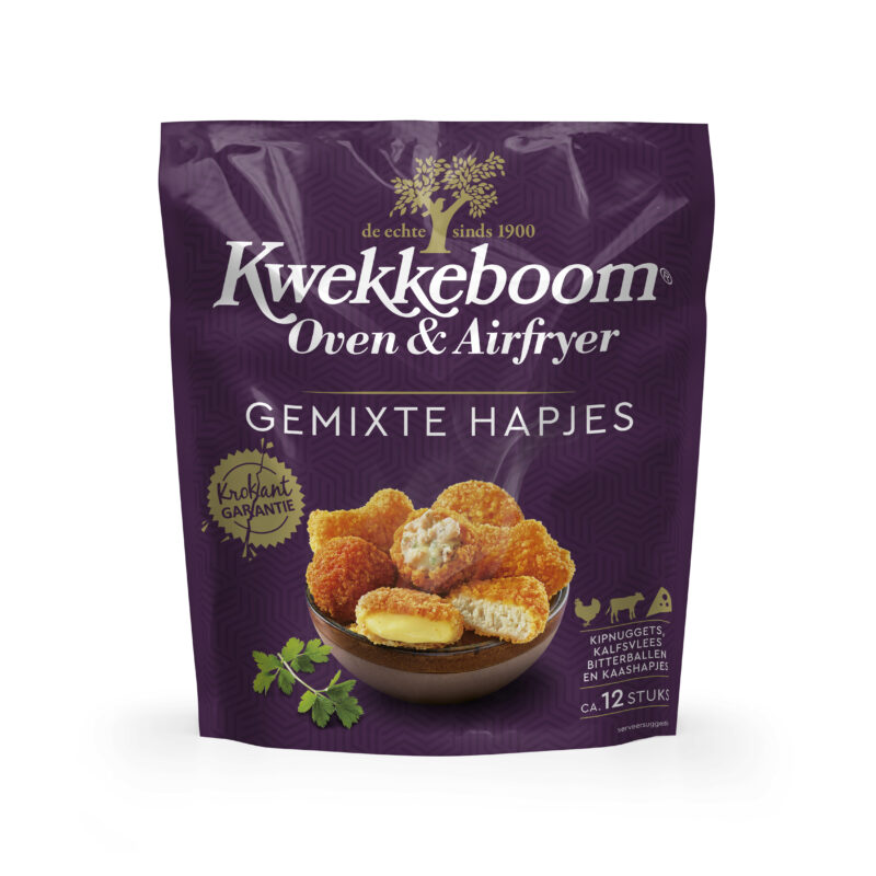 Kwekkeboom OVEN Borrelmix hapjes 8x260g*